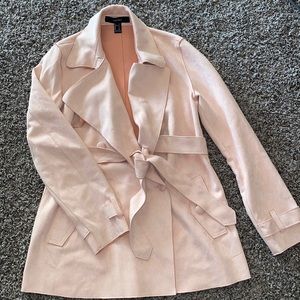Suede coat